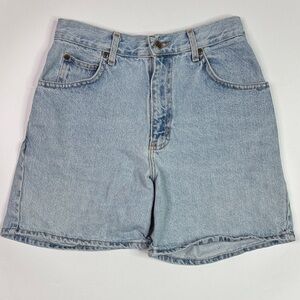 Vintage Zena Denim High Waisted Shorts Size 8 (27" waist)